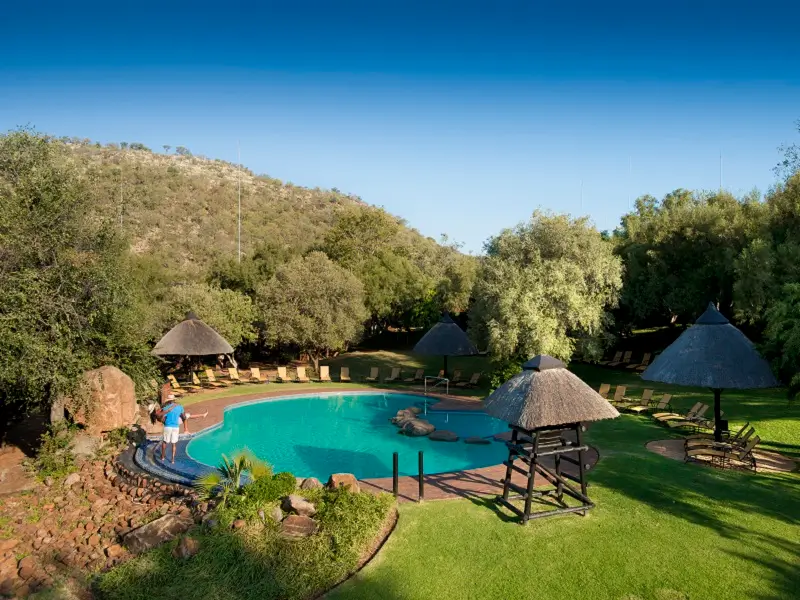 Pool at Bakubung Bush Lodge 