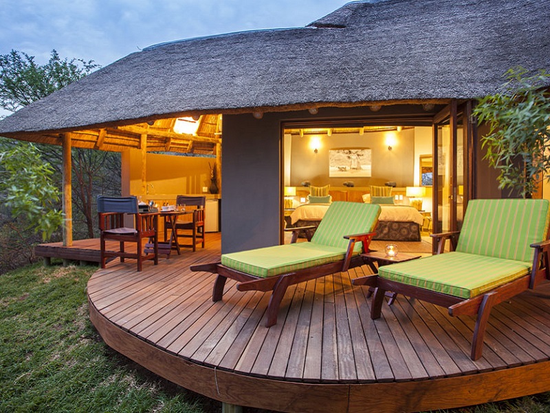 Tambuti Safari Lodge suite deck